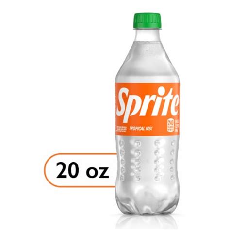 Sprite® Tropical Mix Lemon Lime and Tropical Fruit Caffeine Free Soda Bottle, 20 fl oz - Fry’s ...