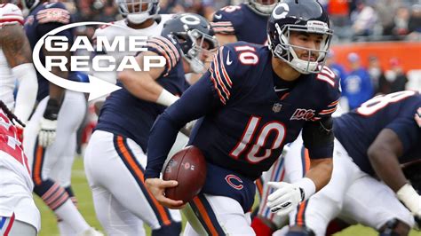 Game Recap: Chicago Bears hold on to defeat New York Giants