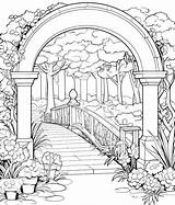 Free Printable Garden Coloring Pages sketch template