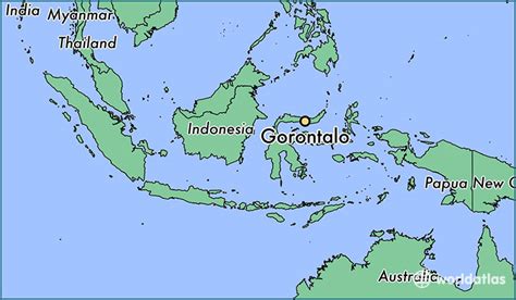 Where is Gorontalo, Indonesia? / Gorontalo, Gorontalo Map - WorldAtlas.com