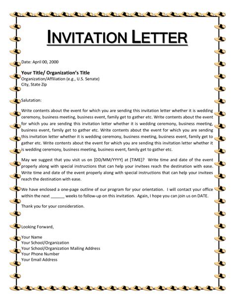 Invitation Templates – Invitation Templates