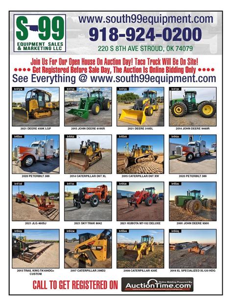 South 99 Equipment Open House, South 99 Equipment Sales & Marketing LLC, Stroud, 7 December