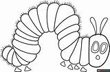 The Very Hungry Caterpillar Coloring Page  Easy Drawing Guides sketch template