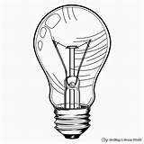 Light Bulb Coloring Pages  Free & Printable sketch template