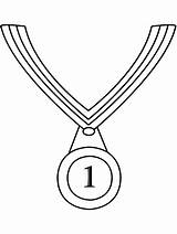 Olympic Medal Coloring Page Printable Sketch sketch template