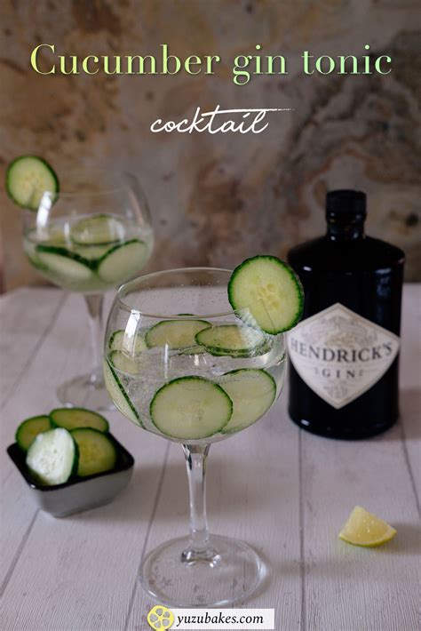 Hendrick's gin tonic cucumber recipe - How to make a quick and easy Hendricks cucumber gin tonic ...