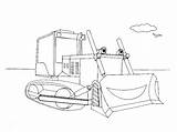 Bulldozer Coloring Pages  Free Printable For Kids sketch template
