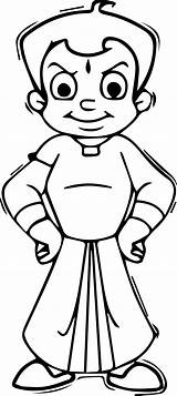 Chota Bheem Coloring Page 20  Wecoloringpagecom sketch template