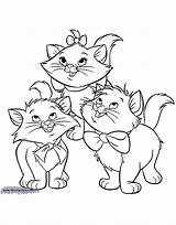 Disney Aristocats Marie Coloring Pages Sketch Coloring Page sketch template