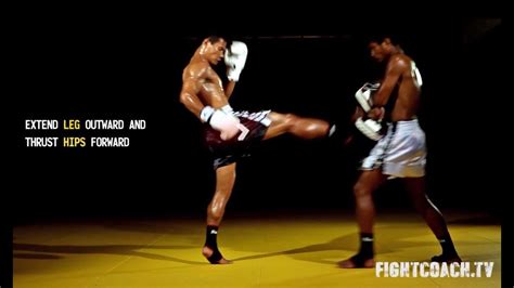 Muay Thai Front Kick: Instructional Video