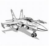 Realistic Fighter Jet Coloring Pages & coloring book sketch template