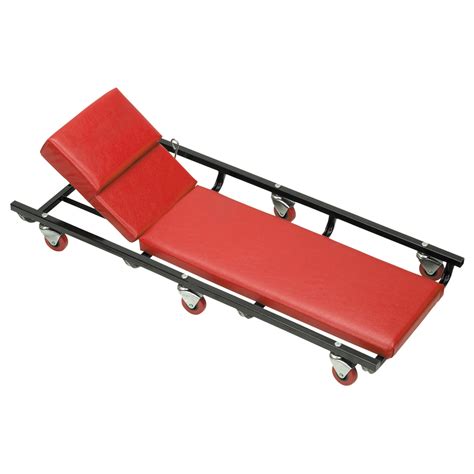 250 lb. Capacity Heavy Duty Creeper With Adjustable Headrest