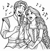 Rapunzel Tangled Coloring Pages  37 Free Sheets sketch template