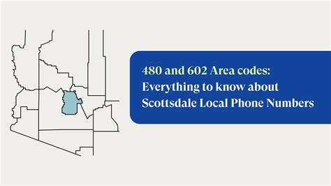 Scottsdale, Arizona Local Phone Numbers: 480 & 602 Area codes