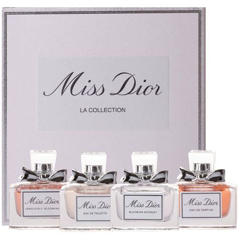 Buy Christian Dior Miss Dior LA Collection 4 Piece Mini Set Online at ...