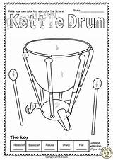 Glockenspiel Coloring Pages sketch template