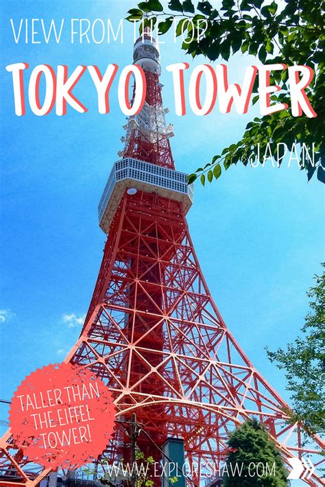 The Ultimate Views From The Tokyo Tower - Explore Shaw