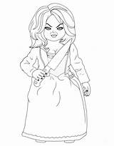 Chucky Coloring Pages Free Printable PDF sketch template
