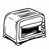 Premium Vector  Hand Drawn Illustration Outline Of microwave Drawing sketch template