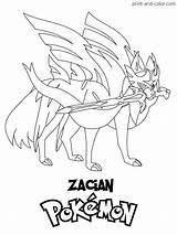 Pokemon sword And shield coloring Pages  Print Colorcom sketch template