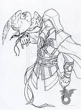 Pin De Nathalie Monio Em Coloriage ASSASSINS CREED  Desenho Do sketch template