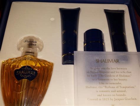 Guerlain, Shalimar gift set- $10 | Vintage perfume, Shalimar, Perfume