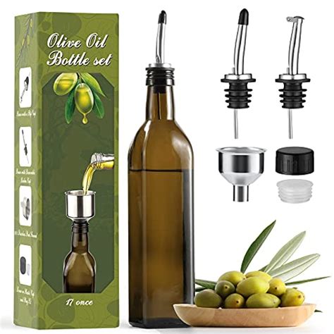 Olive Oil Dispenser | Oil Dispensing Bottles, Decanters, Cruets & More