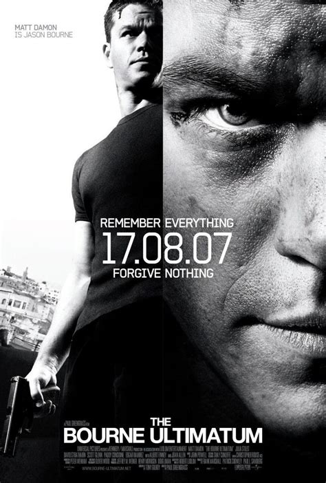 The Bourne Ultimatum Movie Poster (Click for full image) | Best Movie Posters