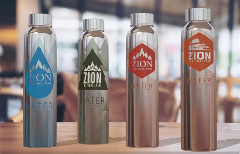 Zion Water Bottles on Behance