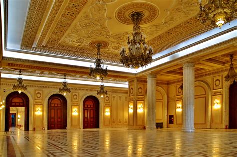 Bucharest, The interior view of Palace of Parliament | Flickr