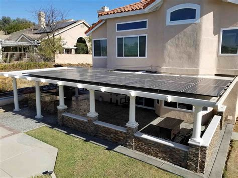 How To Build A Solar Panel Patio Cover | Storables