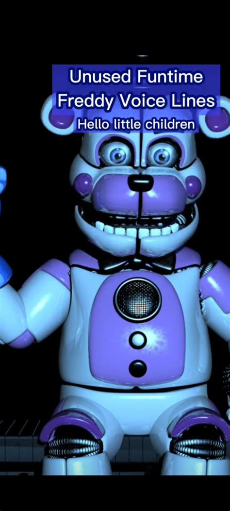 funtime freddy voice lines - YouTube