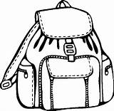 Nice Backpack Coloring Page  Free Printable Pages For Kids sketch template