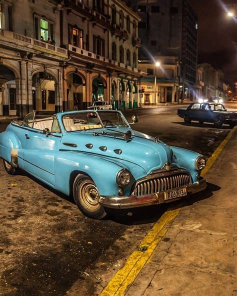 Baby blue vintage convertible I spotted in #centrohabana while heading ...