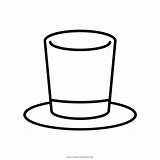 Top Hat Coloring Page  Free top hat For Kids Ultra sketch template