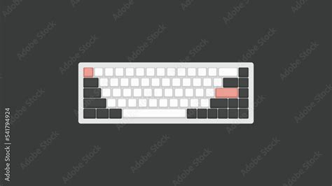 Assorted Mechanical Keyboard layout vectors, Computer Keyboard, Icons, Illustration, desk setup ...