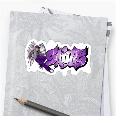 "Saints Row Graffiti" Sticker by JessicaaBaker | Redbubble