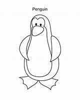 Adelie Penguin Coloring Page Az Pages Sketch sketch template
