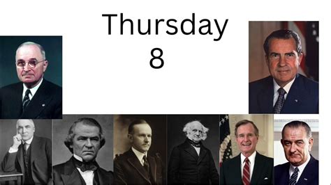 What Day of the Week Was Each President Born? - YouTube