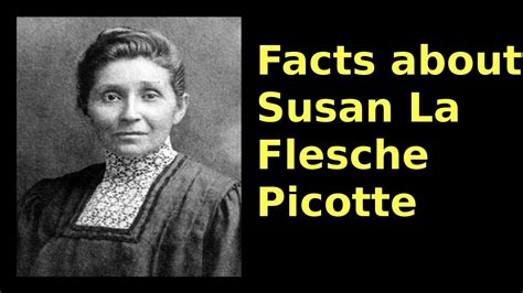 Top 15 Interesting Facts about Susan La Flesche Picotte - YouTube