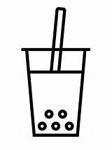 Bubble Drink Coloring Pages sketch template