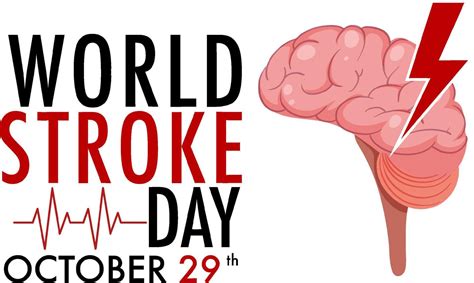 World Stroke Day Banner Design 10959539 Vector Art at Vecteezy