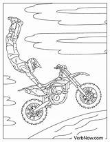 Free DIRT BIKE Coloring Pages For Download Printable PDF sketch template