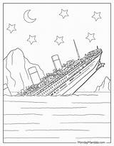22 Titanic Coloring Pages Free PDF Printables sketch template