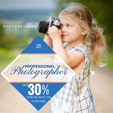 Photography Banner Limited Time, Banner, Offer, Photographer, Work, Banner Stands, Banners