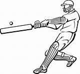 Cricket Sport Player coloring Page  Download Print Or Color Online sketch template