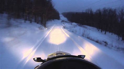 Snowmobiling in Vermont 2k15 - YouTube