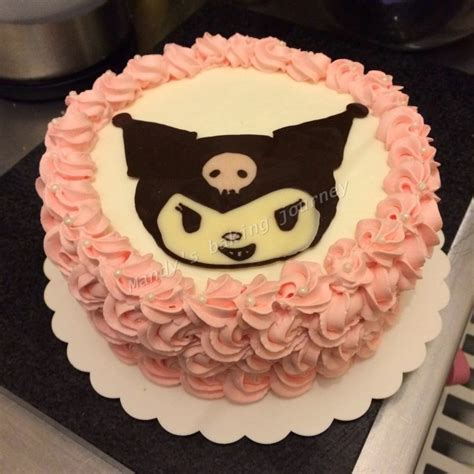 Mandy's baking journey: Kuromi birthday cake