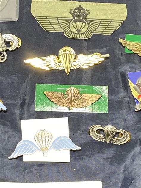 Sold Price: ASSORTED WORLD AIRBORNE & PARATROOPER INSIGNIA - Invalid date EST