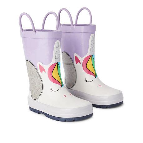 Weather Spirits Toddler Girls' Unicorn Rain Boots | Walmart Canada